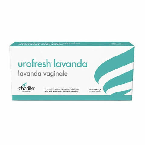 Urofresh lavanda vaginale 5 flaconi da 140 ml