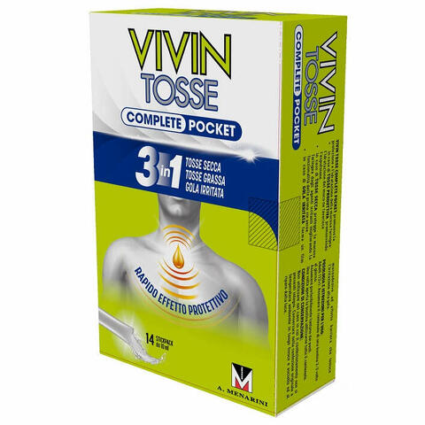 Vivin tosse complete pocket 14 stick pack da 10ml