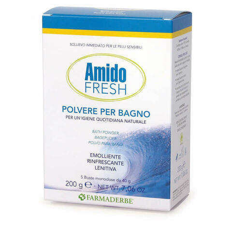 Amido fresh polvere bagno 5 bustine