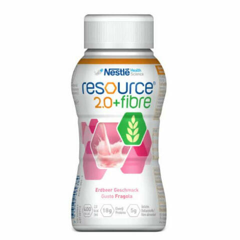 Resource 2,0 + fibre fragola 200 ml