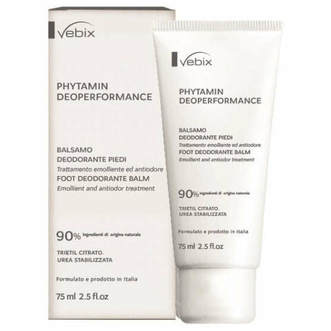 Vebix phytamin e deo performance balsamo piedi 24h-75ml