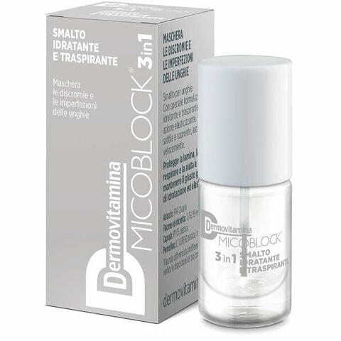 Dermovitamina micoblock smalto base&top coat 19 trasparente 5 ml