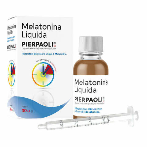 Melatonina liquida pierpaoli 30 ml