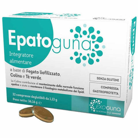 Epatoguna 32 compresse deglutibili