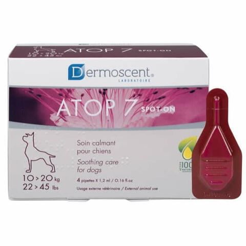 Atop 7 spot-on dogs&cats 10-20 kg 4 pipette x 1,2 ml