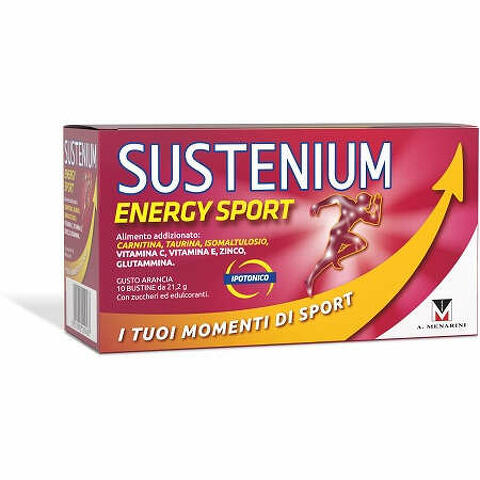 Sustenium energy sport 10 bustine