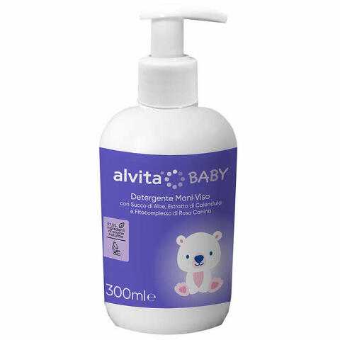 Alvita baby detergente mani-viso 300 ml