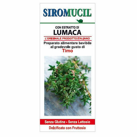 Siromucil preparato alimentare con estratto di lumaca al timo 150 ml