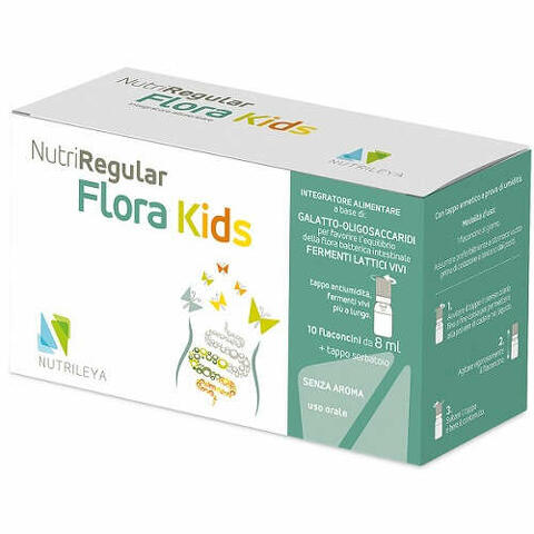 Nutriregular flora kids 10 flaconcini