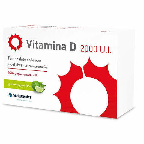 Vitamina d 2000 ui 168 compresse masticabili