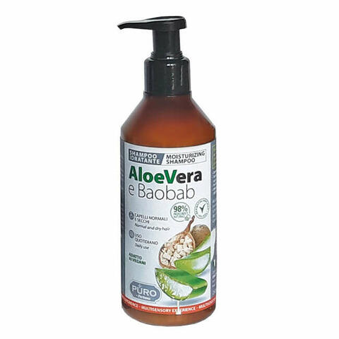 Puro shampoo aloe e baobab 250 ml