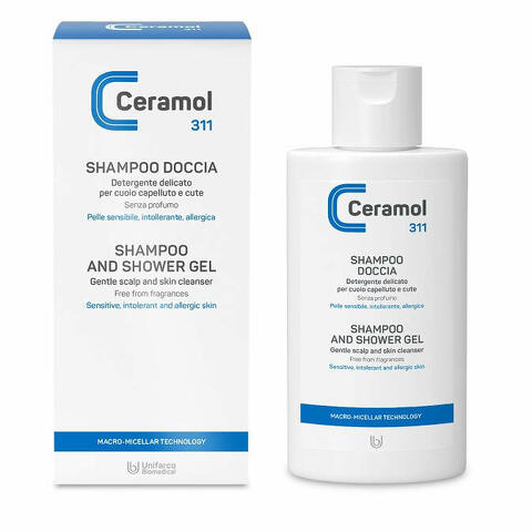 Ceramol shampoo doccia 200 ml