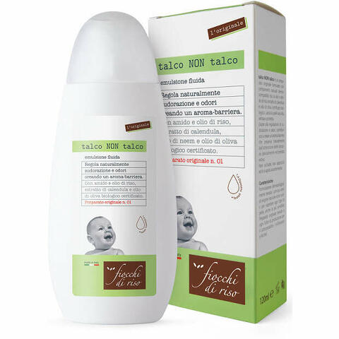 Fiocchi di riso talco non talco 120 ml