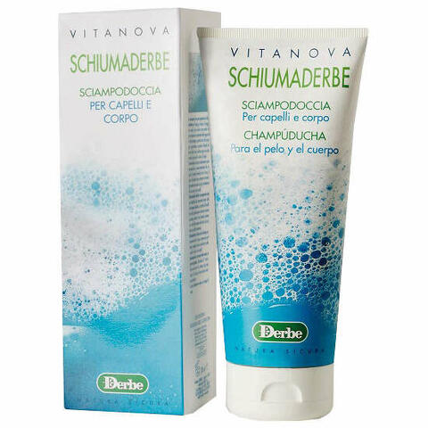 Schiumaderbe sciampodoccia per capelli e corpo 200 ml