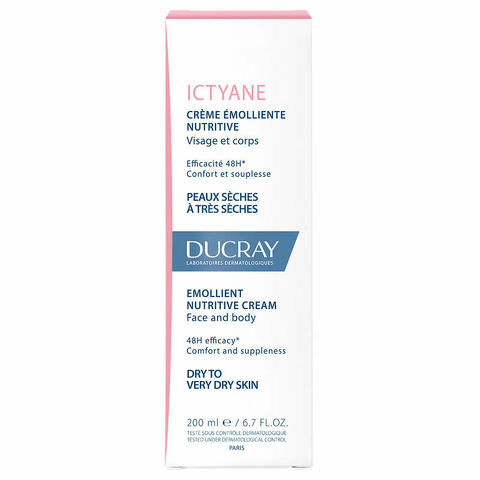 Ictyane crema emolliente nutritiva 200ml