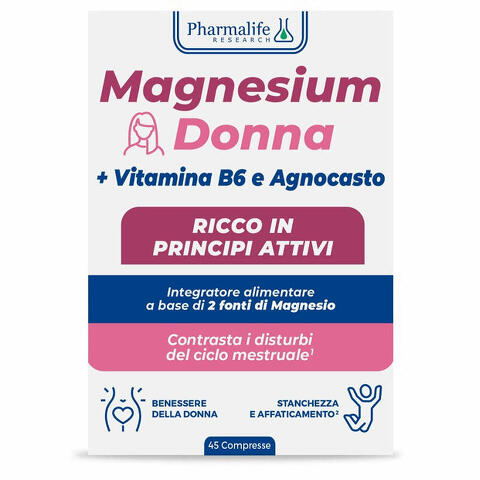 Magnesio Donna 45 compresse - Benessere e Ciclo Mestruale