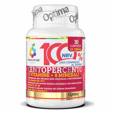 Colours of life centopercento 30 compresse 1200 mg