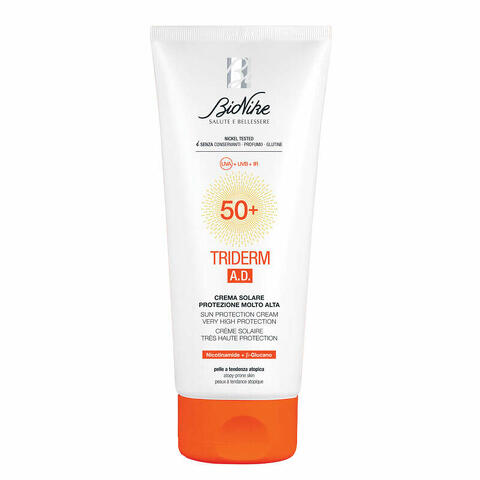 Triderm ad crema solare spf50+ 200 ml