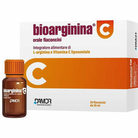 Bioarginina c orale 20 flaconcini