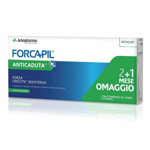 Forcapil anticaduta 90cpr 2+1 mese in omaggio