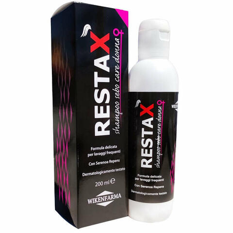 Restax shampoo sebo care donna 200 ml