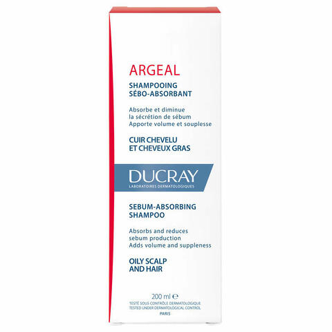 Argeal shampoo 200 ml ducray 2017