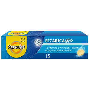 Supradyn - Supradyn ricarica 50+ 15 compresse effervescenti