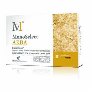 Pharmextracta - MonoSelect AKBA - Integratore per Articolazioni - 30 Compresse Filmate