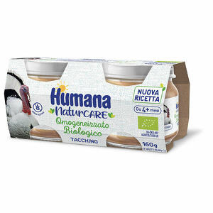 Humana - Humana omogeneizzato tacchino bio 2 vasetti da 80 g