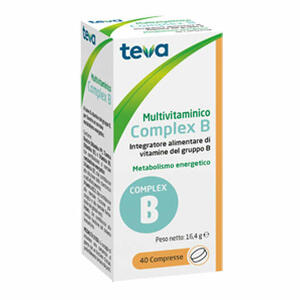 Teva - Multivitaminico complex b teva 40 compresse 16,4 g