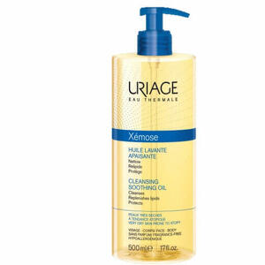 Uriage - Olio detergente 500 ml - Lenitivo per cute secca