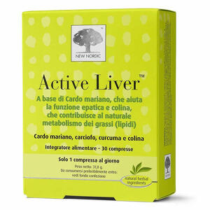 New nordic - Active liver 60 compresse