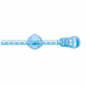 Chicco - Chicco clip salvasucchietto blu 1 pezzo