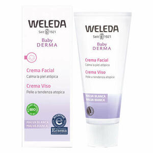 Weleda - Baby derma crema viso malva 50 ml