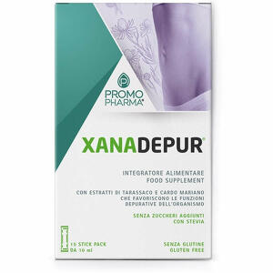 Promopharma - Xanadepur 15 stick 10 ml - Integratore depurativo