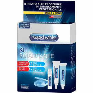 Rapid white - Rapid white kit bite dentale sbiancante