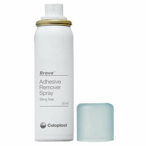 Coloplast - Brava spray remover per distacco dolce adesivi e dispositivi per stomia 50 ml