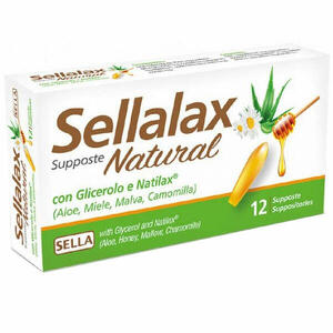 Sella - Lax natural md 12 supposte