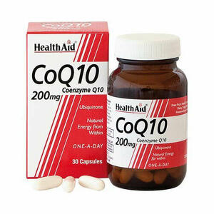 Healthaid coq10coenzyme q10 200 mg - Coq10 coenzyme q10 200mg 30 capsule molli