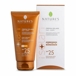 Nature's - I solari crema solare viso e corpo SPF 25 ir sun 150 ml