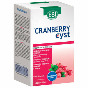 Cranberry cyst - Esi  pocket drink 16 bustine