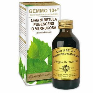 Giorgini - Gemmo 10+ betulla b linfa 100 ml liquido analcolico