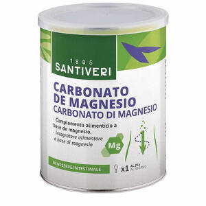 Santiveri - Carbonato di Magnesio 110g - Benessere della Digestione