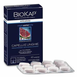 Biokap - Anticaduta miglio uomo forte con tricofoltil 60 compresse