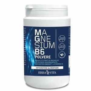 Magnesium - B6 Polvere 200 g - Integratore per il sistema nervoso e il metabolismo energetico