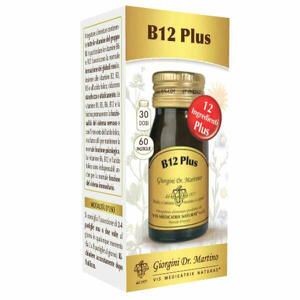 Giorgini - B12 Plus 60 pastiglie - Integratore di vitamine del gruppo B