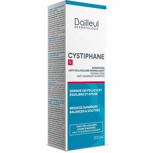 Cystiphane - S shampoo antiforfora capelli normali 200 ml