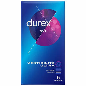 Durex - Preservativi  3XL - Confezione da 5 Pezzi