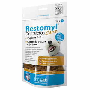 Restomyl - Dentalcroc cani taglia media grande e gigante busta 150 g