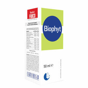 Biogroup - Biophyt fuoco 50 ml soluzione idroalcolica